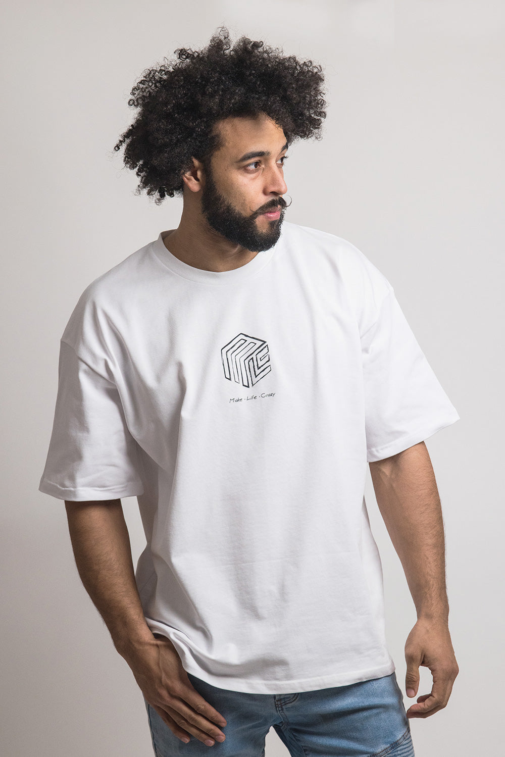 Lost Apollo Oversize Shirt White