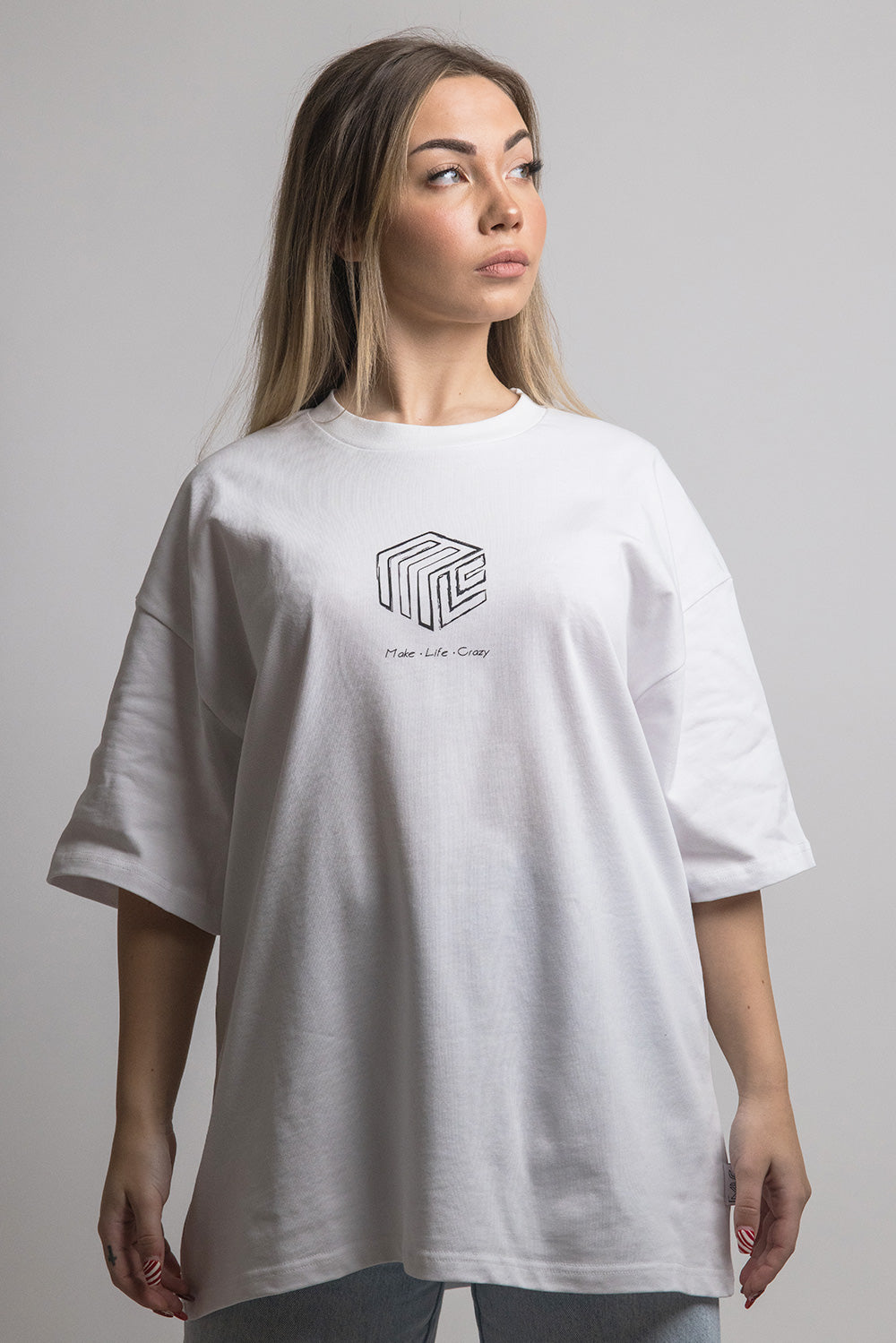 Lost Apollo Oversize Shirt White